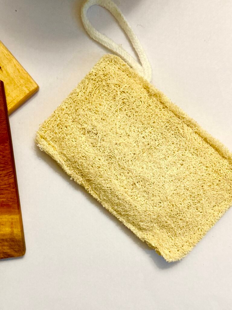 Natural Bath Loofah – Sun-Dried Exfoliating Body Scrubber