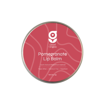 Good Origins Pomegranate Lip Balm - Natural Tinted Lip Moisturiser with Shea Butter