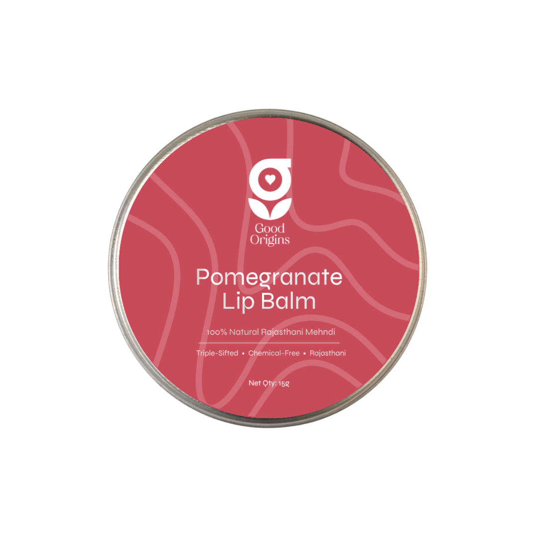 pomegranate-lip-balm-front-good-origins Good Origins Pomegranate Lip Balm - Natural Tinted Lip Moisturiser with Shea Butter