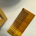 Neem Wood Comb for Men – Compact Oil-Treated Beard & Hair Comb - Good Origins