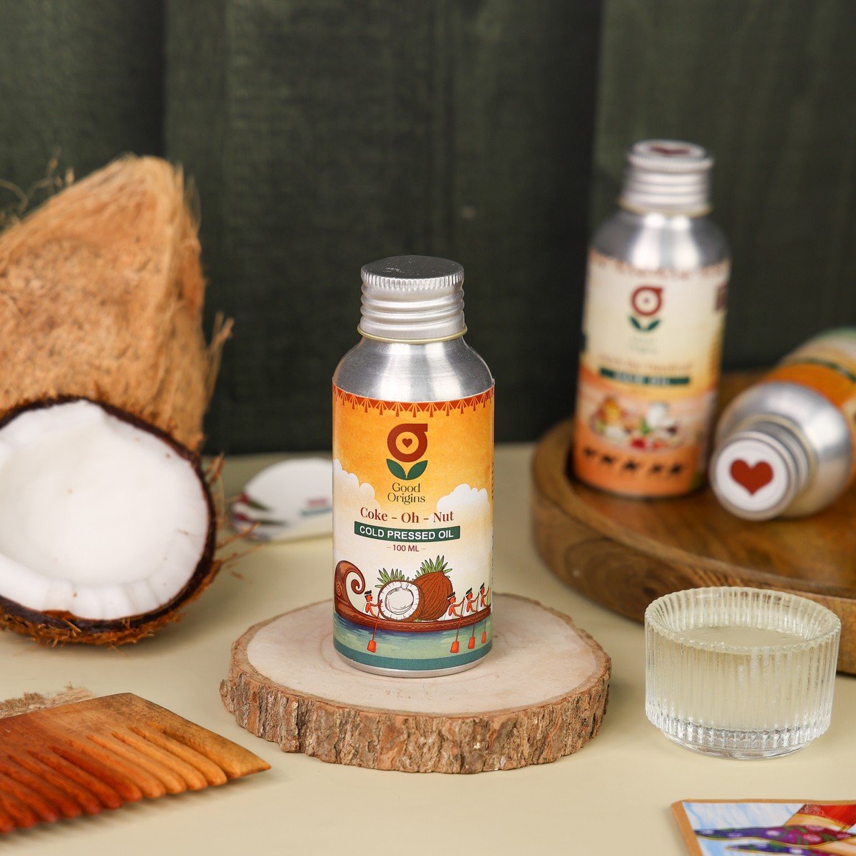 Cold Pressed Coconut Oil lifestyle photo - Good Origins Store