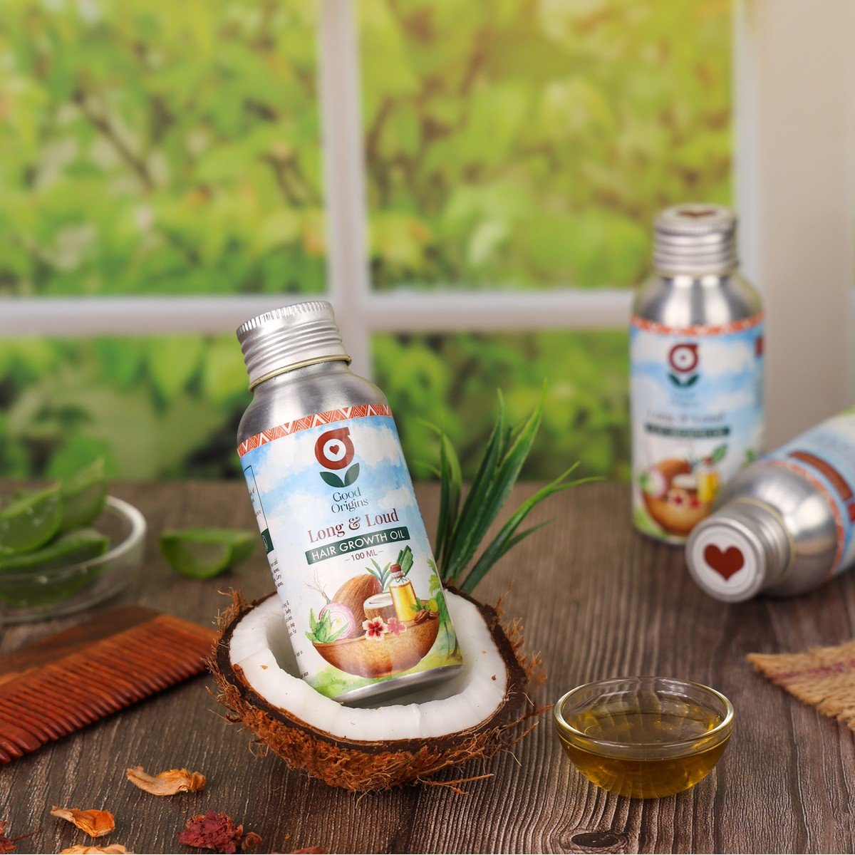 Hair Growth Oil lifestyle photo - Good Origins Store