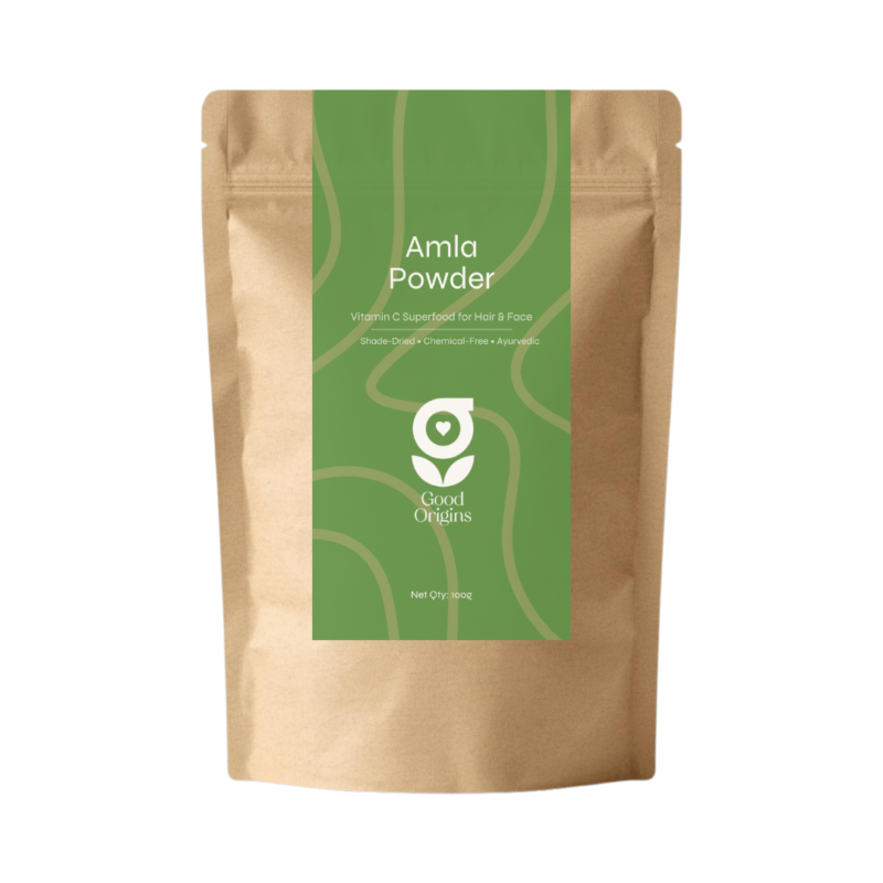 Good Origins Amla Powder - Amla Powder for Hair Growth and Glowing Face