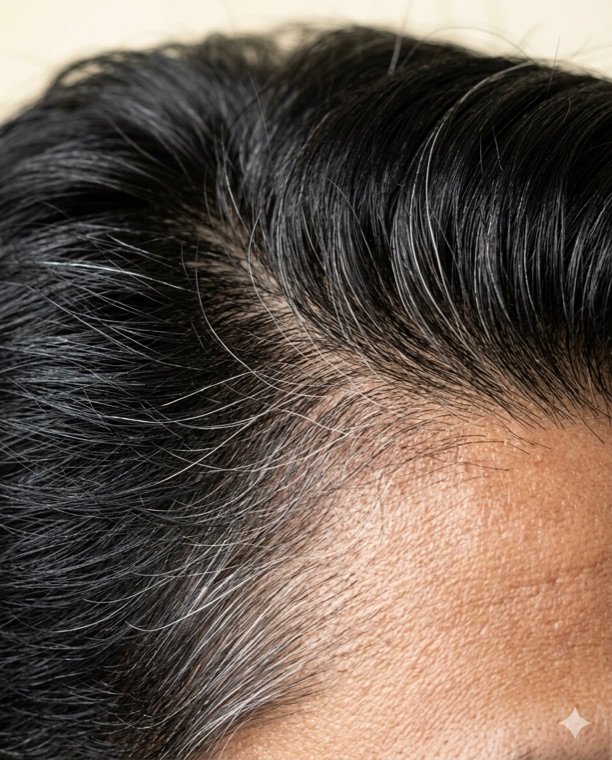 Concern grey hair | Good Origins