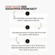 Eucalyptus epsom salt - Eucalyptus Epsom Salt – Refreshing Epsom Soak for Muscle & Sinus Relief
