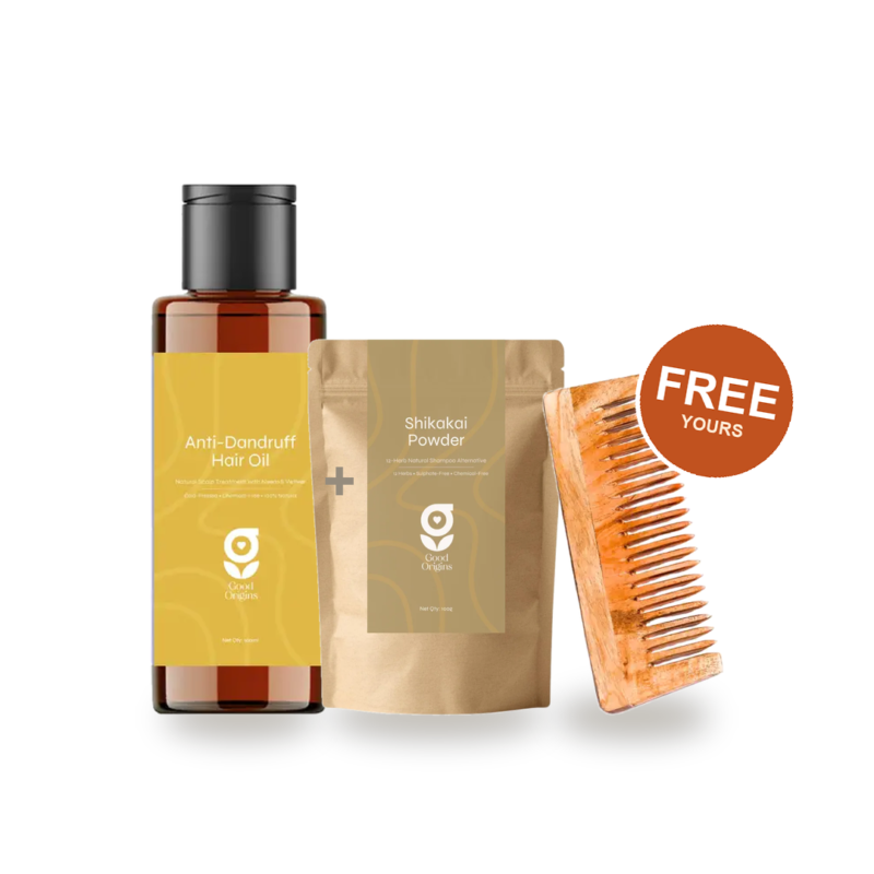 Anti dandruff kit by Good Origins