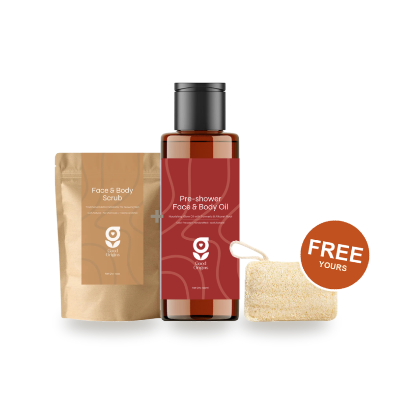 Glow kit for face by Good Origins