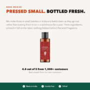 Good Origins body oil pressed in small batches in India, cruelty free and vegan