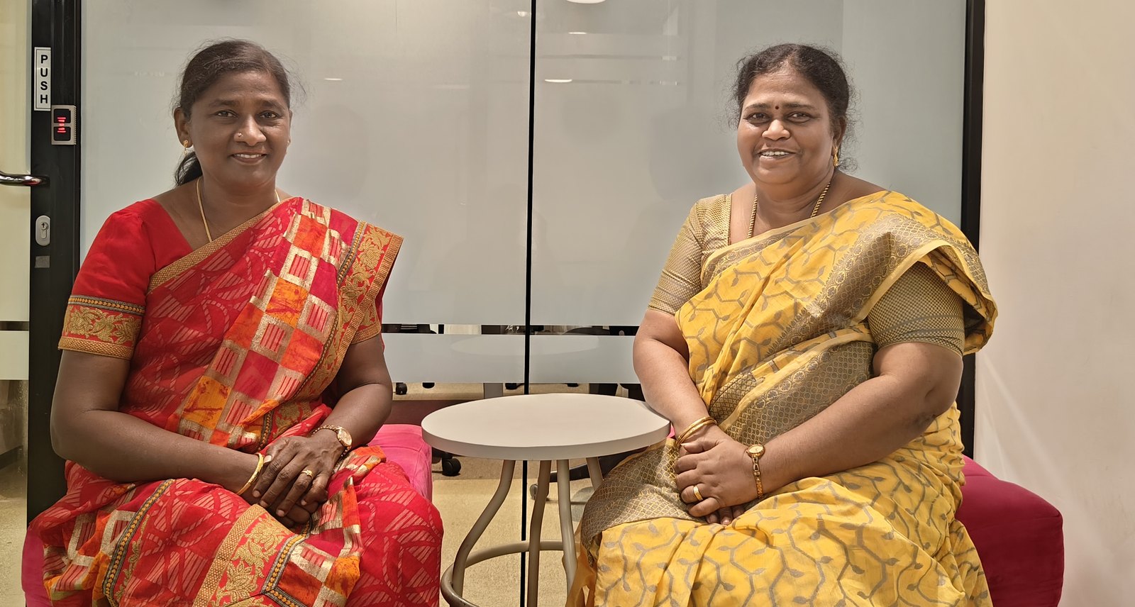 The two founders of Good Origins
